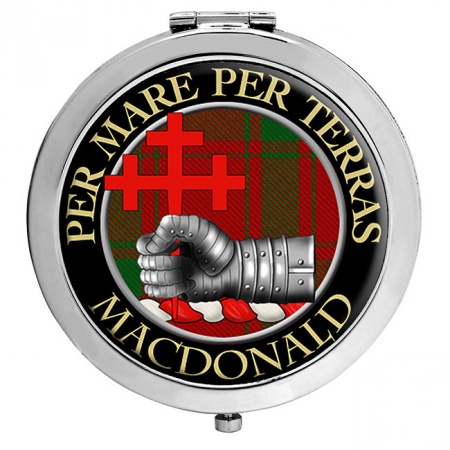 MacDonald of Sleat Scottish Clan Crest Compact Mirror