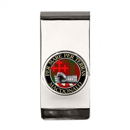 MacDonald of Sleat Scottish Clan Crest Money Clip