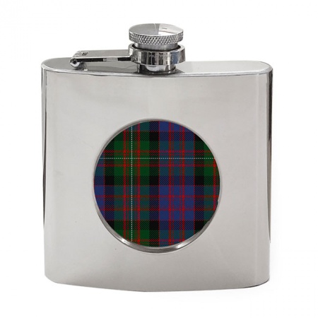 MacDonell Scottish Tartan Hip Flask