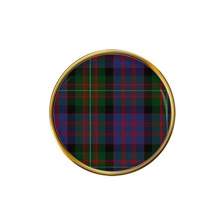 MacDonell Scottish Tartan Pin Badge