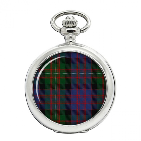 MacDonell Scottish Tartan Pocket Watch