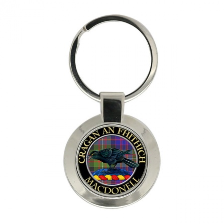 MacDonell of Glengarry Scottish Clan Crest Key Ring