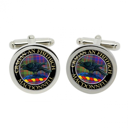 MacDonnell Scottish Clan Crest Cufflinks