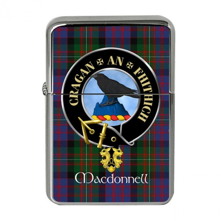 MacDonnell Scottish Clan Crest Flip Top Lighter