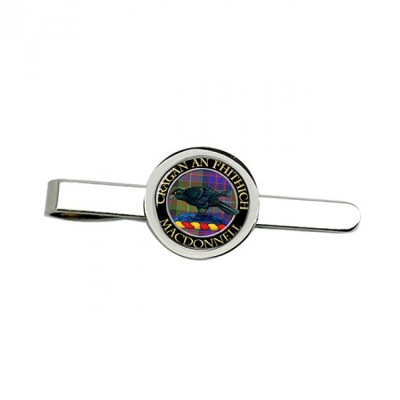 MacDonnell Scottish Clan Crest Tie Clip