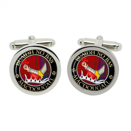 MacDougall Scottish Clan Crest Cufflinks