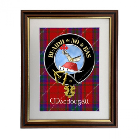 MacDougall Scottish Clan Crest Framed Print
