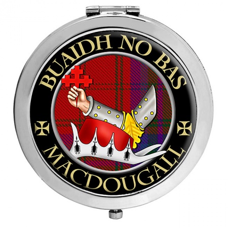 MacDougall Scottish Clan Crest Compact Mirror