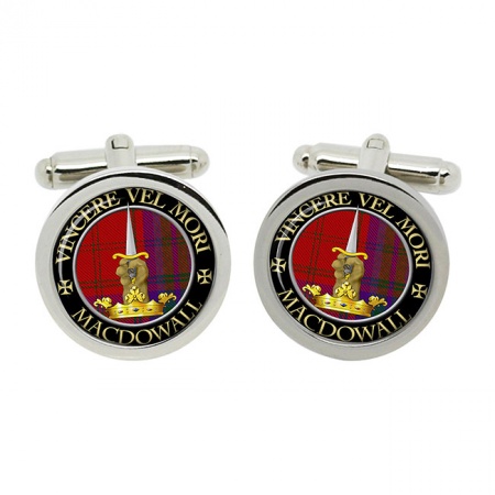 Macdowall Scottish Clan Crest Cufflinks