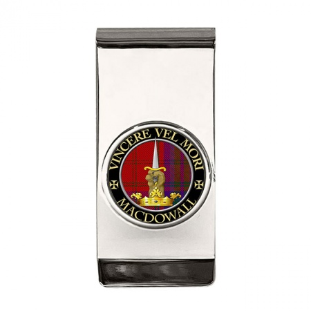 Macdowall Scottish Clan Crest Money Clip