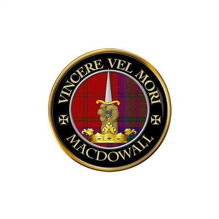 Macdowall Scottish Clan Crest Pin Badge