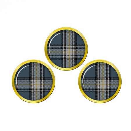 Macdowall Scottish Tartan Golf Ball Markers