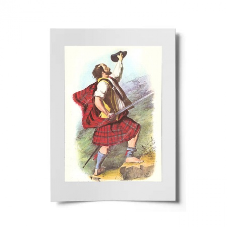 MacDuff Scottish Clansman Ready to Frame Print