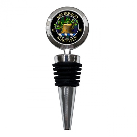 MacEwen Scottish Clan Crest Bottle Stopper