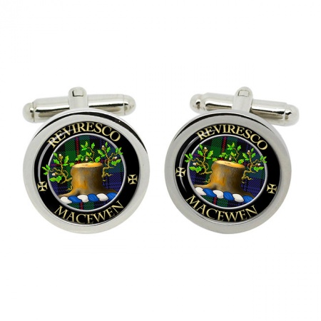 MacEwen Scottish Clan Crest Cufflinks