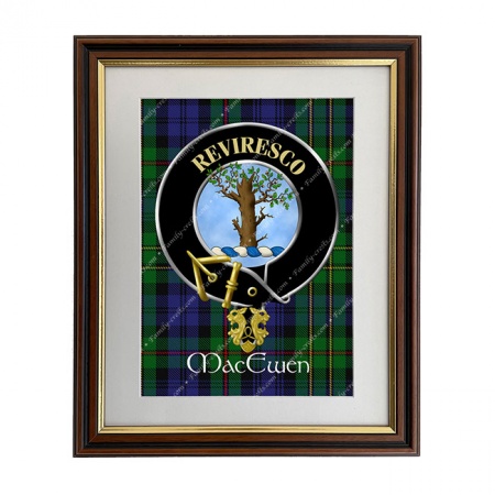 MacEwen Scottish Clan Crest Framed Print