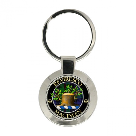 MacEwen Scottish Clan Crest Key Ring