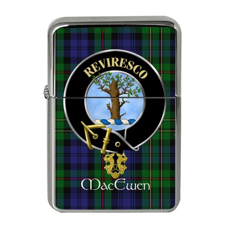 MacEwen Scottish Clan Crest Flip Top Lighter