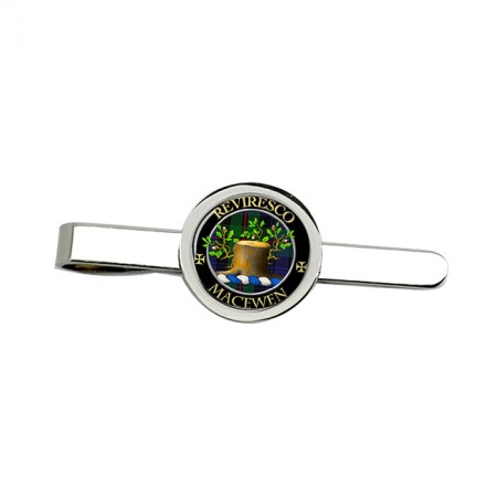 MacEwen Scottish Clan Crest Tie Clip