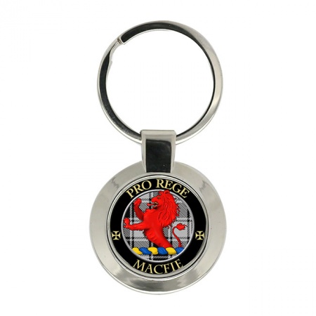 Macfie Ancient Scottish Clan Crest Key Ring