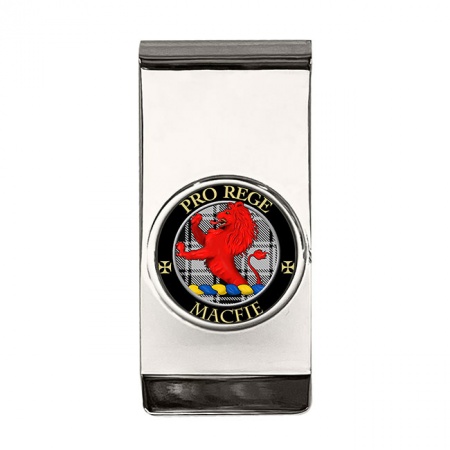 Macfie Ancient Scottish Clan Crest Money Clip