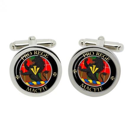 Macfie Modern Scottish Clan Crest Cufflinks