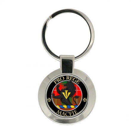 Macfie Modern Scottish Clan Crest Key Ring