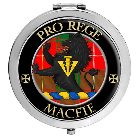 Macfie Modern Scottish Clan Crest Compact Mirror