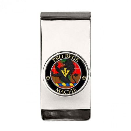 Macfie Modern Scottish Clan Crest Money Clip