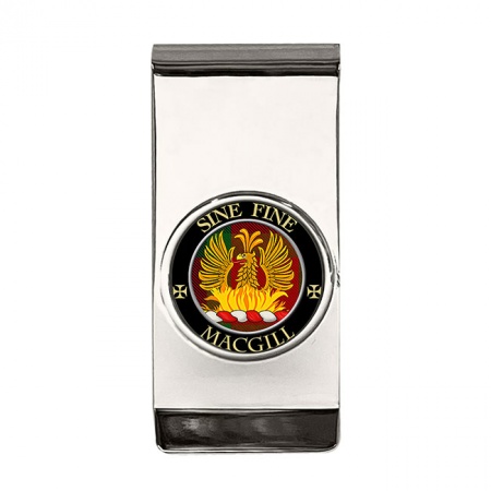 MacGill Scottish Clan Crest Money Clip