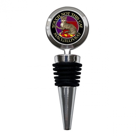 Macgillivray Scottish Clan Crest Bottle Stopper