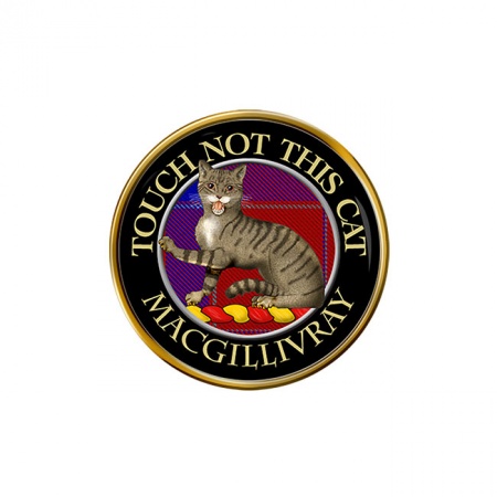 Macgillivray Scottish Clan Crest Pin Badge