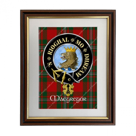 Macgregor Scottish Clan Crest Framed Print