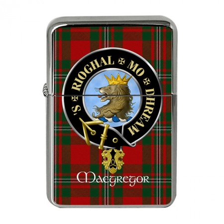 Macgregor Scottish Clan Crest Flip Top Lighter