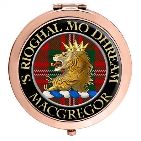 Macgregor Scottish Clan Crest Compact Mirror