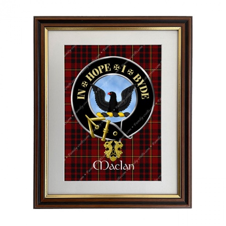 Macian Scottish Clan Crest Framed Print