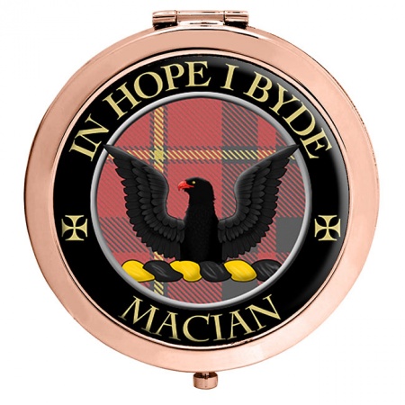 Macian Scottish Clan Crest Compact Mirror