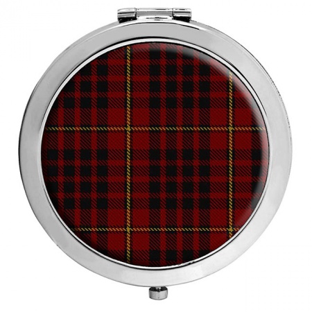 Macian Scottish Tartan Compact Mirror