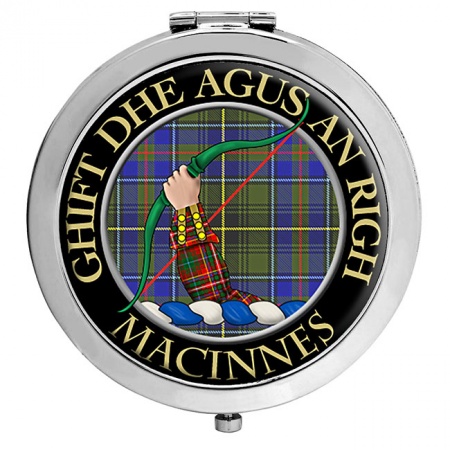 Macinnes Scottish Clan Crest Compact Mirror