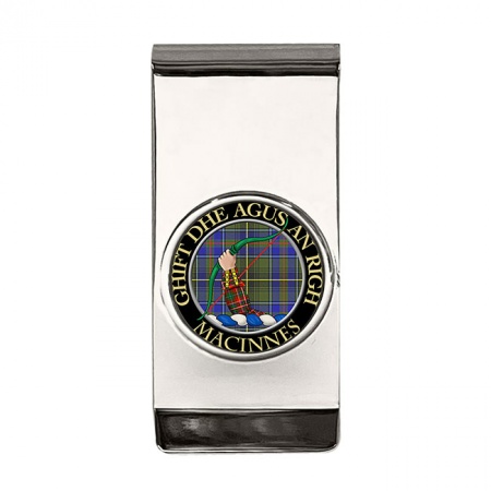 Macinnes Scottish Clan Crest Money Clip