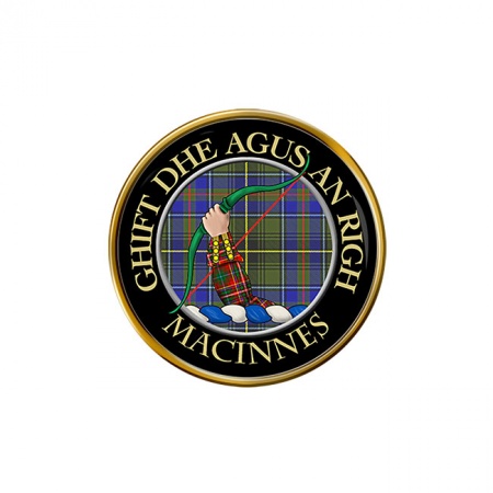 Macinnes Scottish Clan Crest Pin Badge