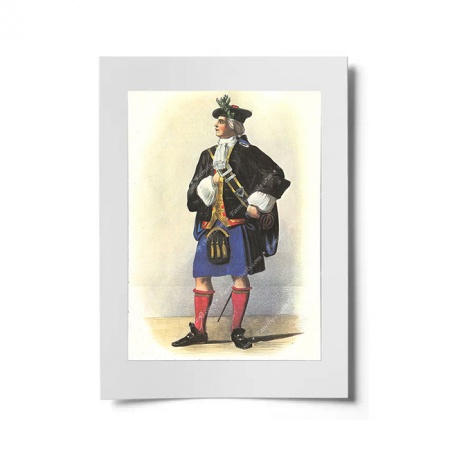 Macintyre Scottish Clansman Ready to Frame Print