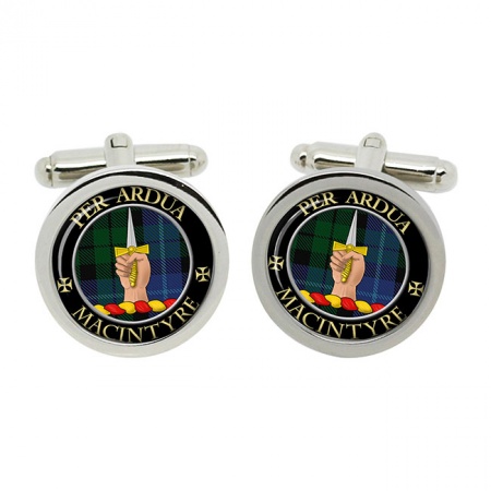 Macintyre Scottish Clan Crest Cufflinks