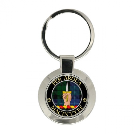 Macintyre Scottish Clan Crest Key Ring