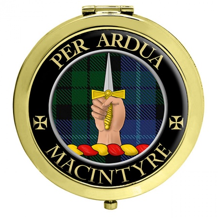 Macintyre Scottish Clan Crest Compact Mirror