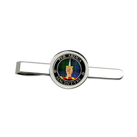 Macintyre Scottish Clan Crest Tie Clip