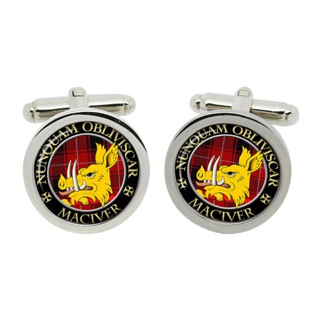 Maciver Scottish Clan Crest Cufflinks