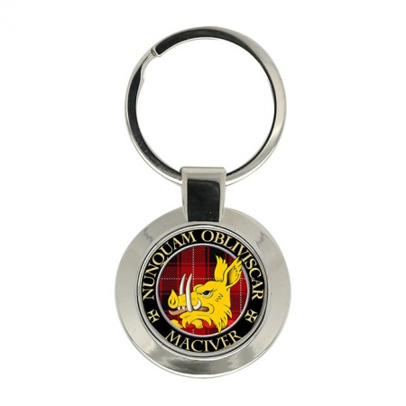 Maciver Scottish Clan Crest Key Ring