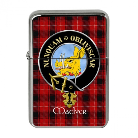 Maciver Scottish Clan Crest Flip Top Lighter