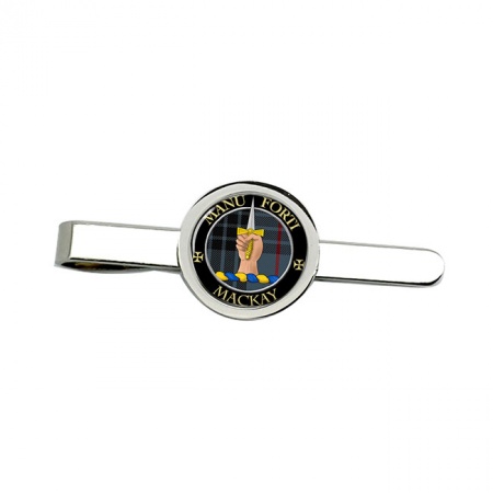 Mackay Scottish Clan Crest Tie Clip